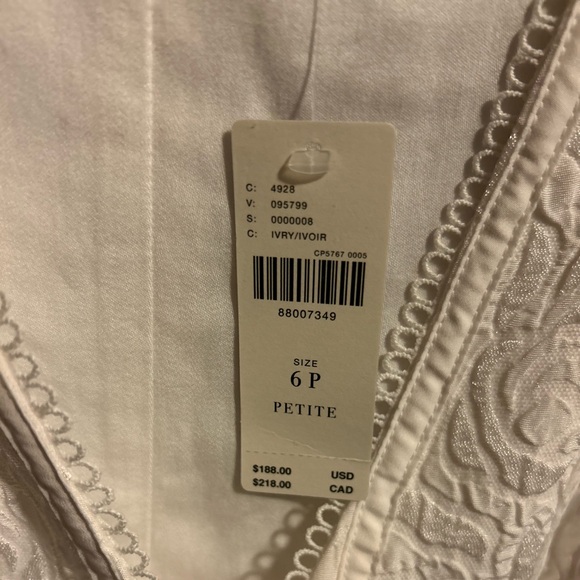 Anthropologie white dress - Picture 5 of 6